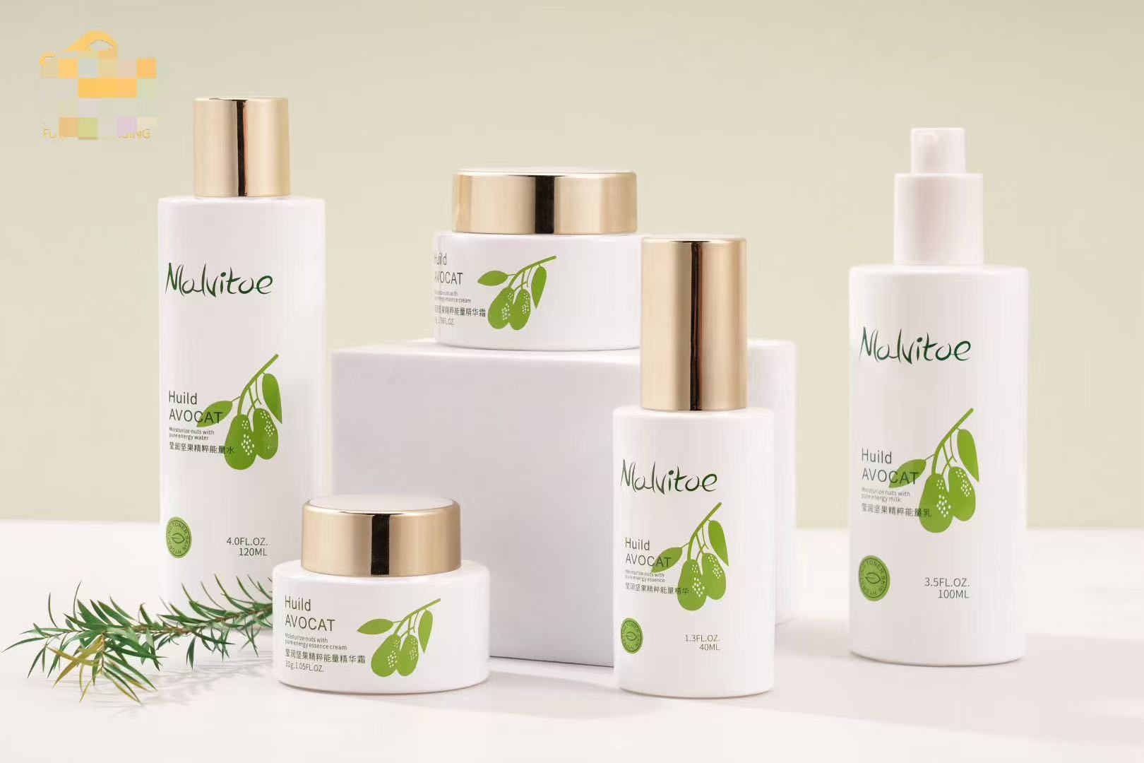 FY 玻璃套件 40ml 100ml 120ml  30g 50g